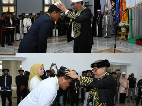 Kepala Staf TNI AL Raih Gelar Kehormatan Ganda dari Kesultanan Maluku Utara