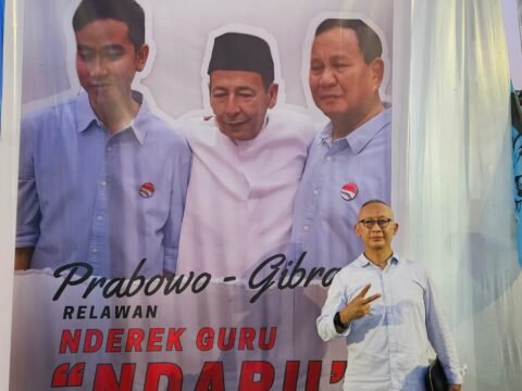 Anak Maruf Amin, Habib Lutfi dan Boy Rafli Deklarasi Dukung Prabowo-Gibran