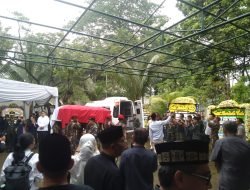 Jenazah Doni Monardo Dilepas Secara Militer Dari Rumah Duka di BSD City