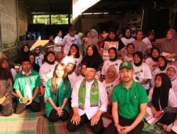 Gusti Ega Putrawan Berinovasi Di Titik 309 bersama Ketua Umum PPP H. Mardiono