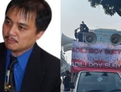 Roy Suryo Melakukan ujaran hoaks Aliansi Pemuda Peduli Pemilu melakukan Aksi