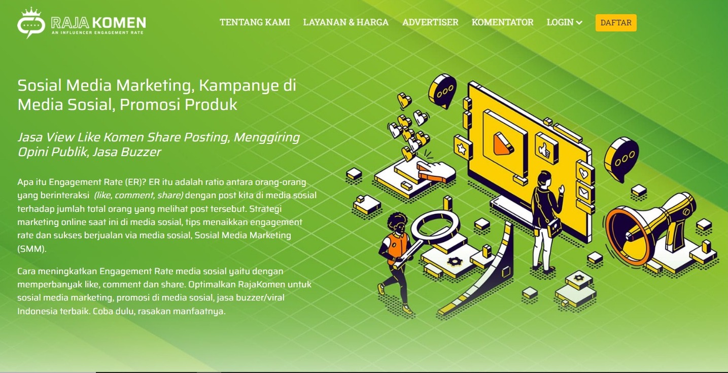 Maksimalkan Promosi Anda dengan Layanan Jasa Buzzer dan Komen TikTok dari Rajakomen.com!