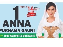 Anna Purnama Gauri Putri Asli Mojokerto Caleg DPRD Mojokerto Dapil 5