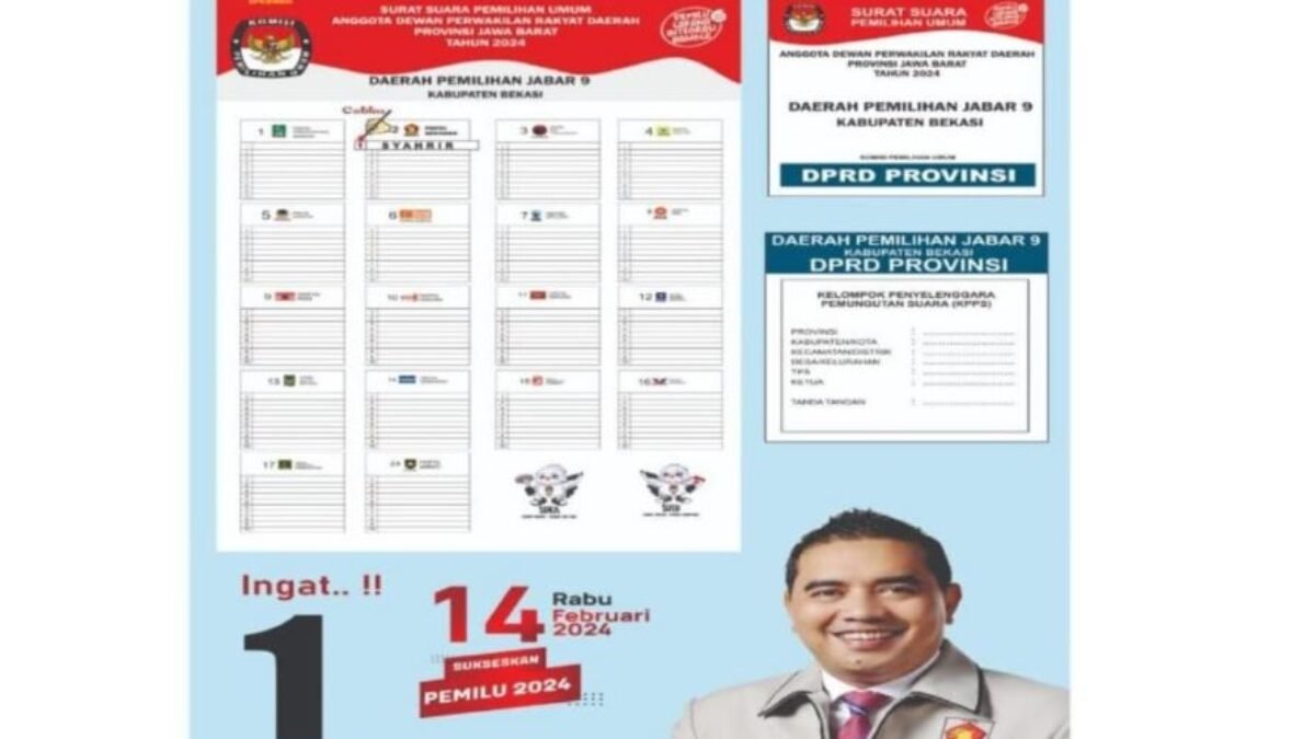 Syahrir Maju Kembali Untuk DPRD Provinsi Jawa Barat