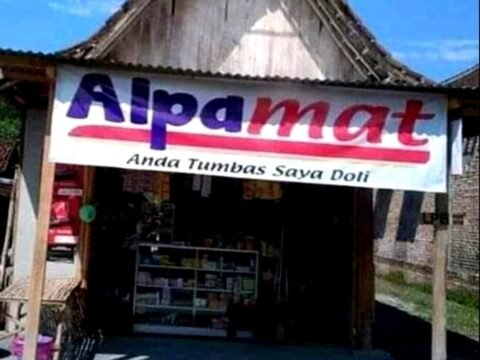 Warung AlpaMat Dengan Tagline Anda Tumbas Saya Doli Demikian Viral