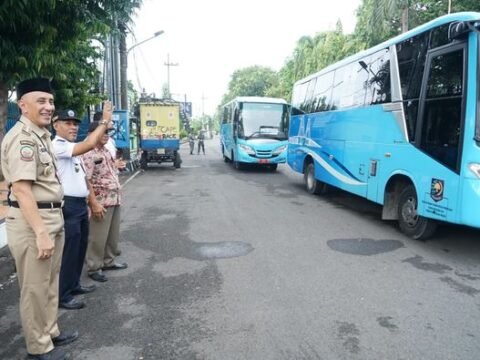 Pemerintah Kabupaten Bangkalan Siapkan 3 Armada Bus sebagai Feeder Trans Jatim Bangkalan-Surabaya