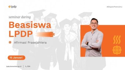 LPDP Buka Tujuh Beasiswa Prioritas untuk Calon Mahasiswa S2 dan S3 di Luar Negeri