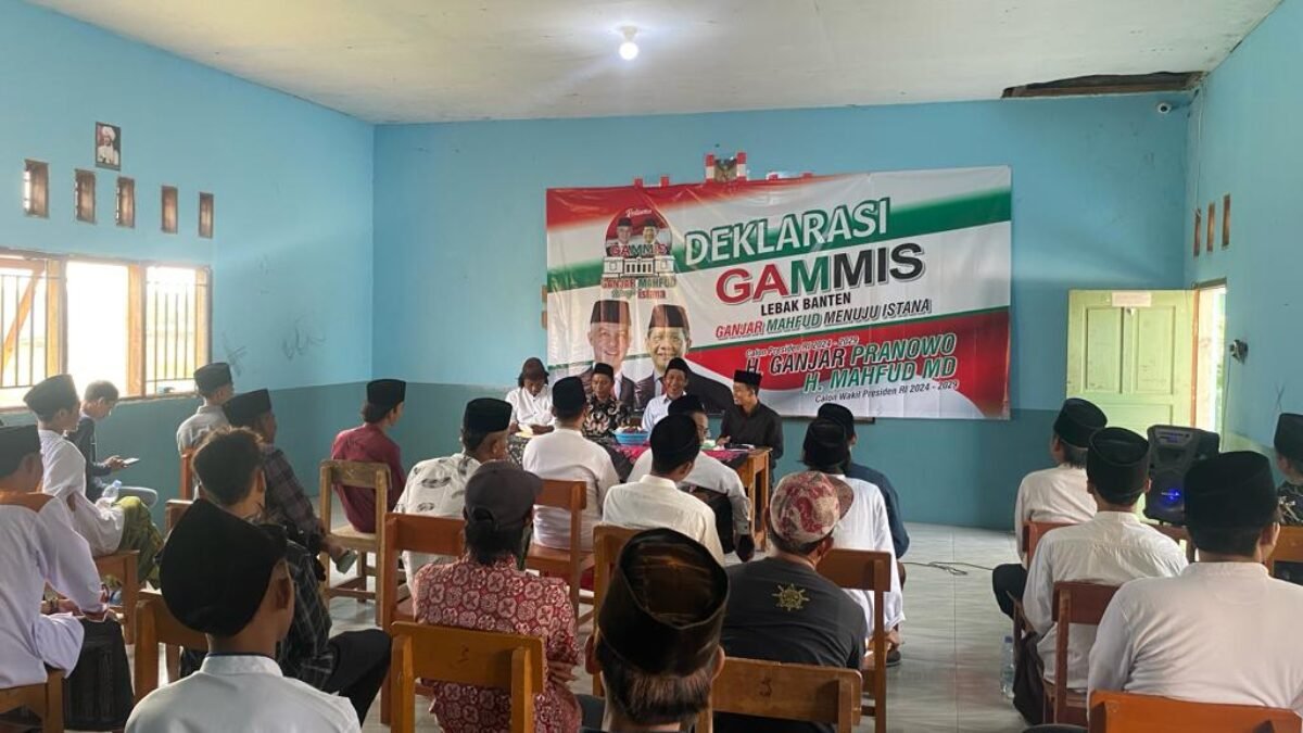GAMMIS Lebak Deklarasi Kemenangan Capres 03