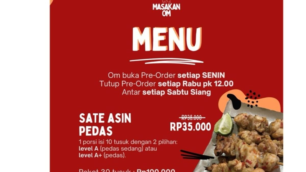 Sate Asin Pedas Bandung Ala Masakan Om Yang Lagi Hits Di Tangsel Sate Asin Pedas Bandung Ala Masakan Om Yang Lagi Hits Di Tangsel