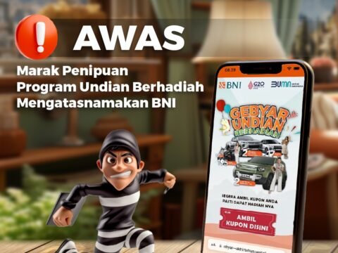 Awas! Undian Palsu Mengatasnamakan BNI Incar Pengguna Medsos
