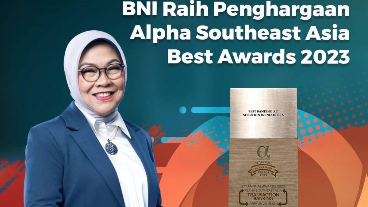 BNI Sabet Penghargaan Best Banking API Solution: Terobosan Transaksi Digital Terbaik di Indonesia