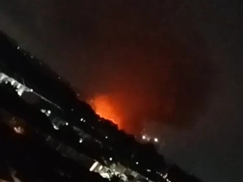 Gudang Amunisi Daerah Kodam Jaya TNI AD di Ciangsana Meledak