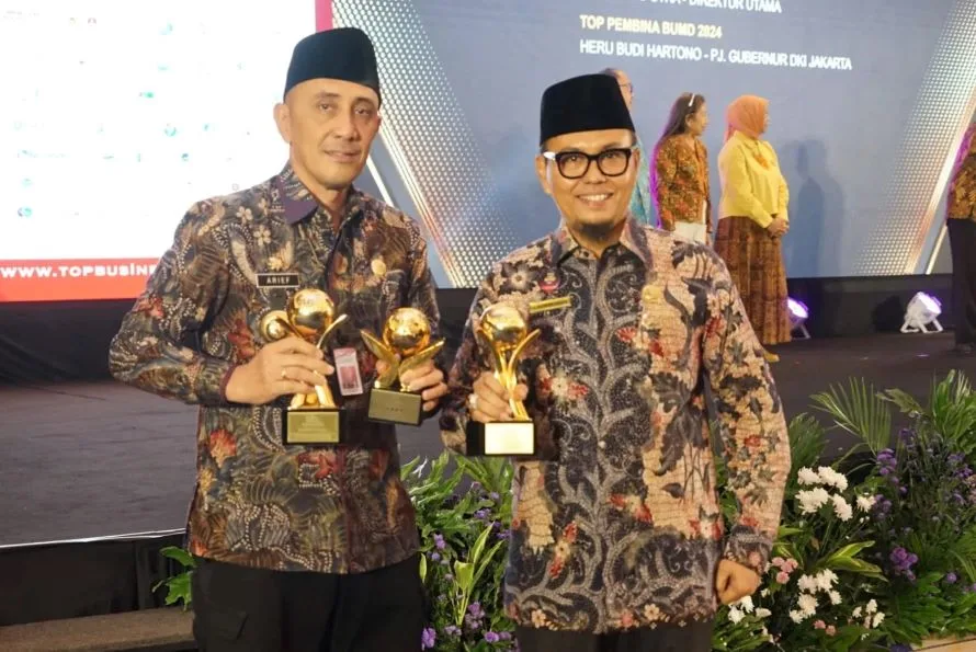 Pemerintah Kabupaten Bangkalan Raih Tiga Prestasi Memukau pada TOP BUMD Awards 2024