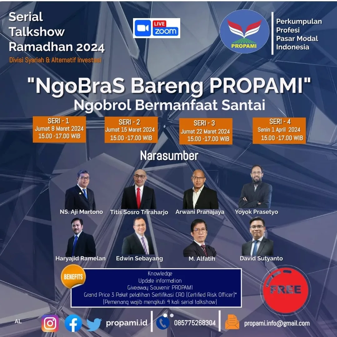 Serial Talkshow Inspiratif ‘Ngobras Bareng’ Bersama PROPAMI di Bulan Suci Ramadhan 2024