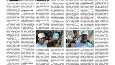LSM Desa Cegah Narkoba Efektif pada 2017