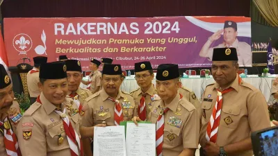 Kwarnas Curigai Penghapusan Pramuka Upaya Lemahkan Kepemimpinan Indonesia Masa Depan