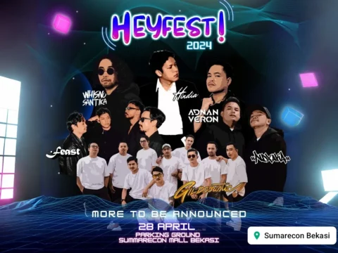 Line Up HeyFest! 2024: Merayakan Keberhasilan dalam Empat Tahun Penyelenggaraan