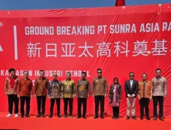 Groundbreaking Pabrik Motor Listrik Sunra di Kawasan Ekonomi Khusus Kendal, Jawa Tengah