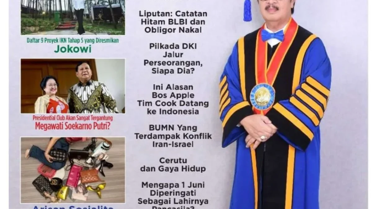 Wawancara Prof Dr H Yulius  SH MH di majalah MATRA edisi cetak Bulan Mei 2024