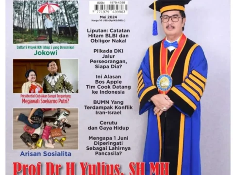 Wawancara Prof Dr H Yulius SH MH di majalah MATRA edisi cetak Bulan Mei 2024 Wawancara Prof Dr H Yulius SH MH di majalah MATRA edisi cetak Bulan Mei 2024