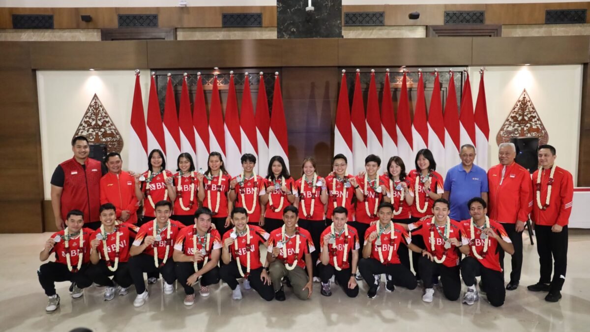 BNI Sambut Kepulangan Tim Thomas dan Uber Indonesia ke Tanah Air