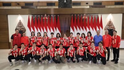 BNI Sambut Kepulangan Tim Thomas dan Uber Indonesia ke Tanah Air