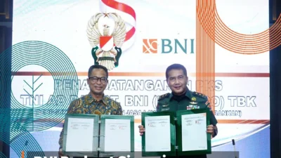 BNI Perkuat Sinergi dengan TNI AD Melalui Penyediaan Layanan Keuangan Terintegrasi