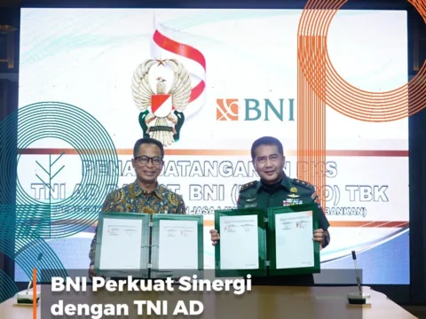 BNI Perkuat Sinergi dengan TNI AD Melalui Penyediaan Layanan Keuangan Terintegrasi