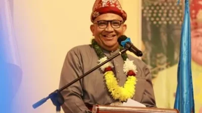Afriansyah Noor, Wamenaker RI, Terima Gelar Adat ‘Pangeran Rimbun Alam Cipta Negeri’