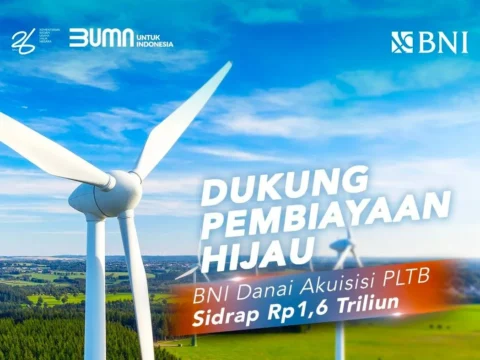 Dukung Transisi Energi Hijau, BNI Danai Akuisisi PLTB Sidrap oleh Barito Group