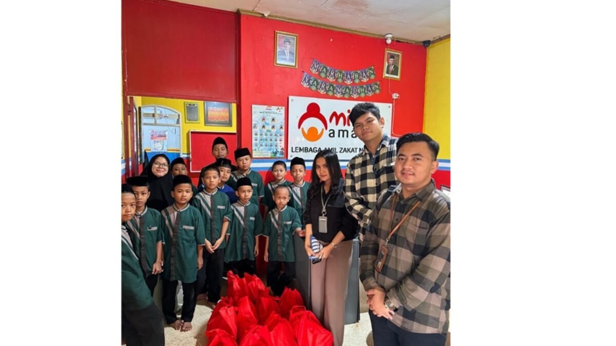 Bank BRI KC Radio Dalam: Komitmen Terhadap Nasabah dan Kegiatan CSR untuk berbagi kepada Anak Yatim