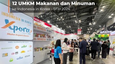 BNI Xpora Berangkatkan 12 UKM Makanan dan Minuman ke Indonesia in Korea – SFH 2024