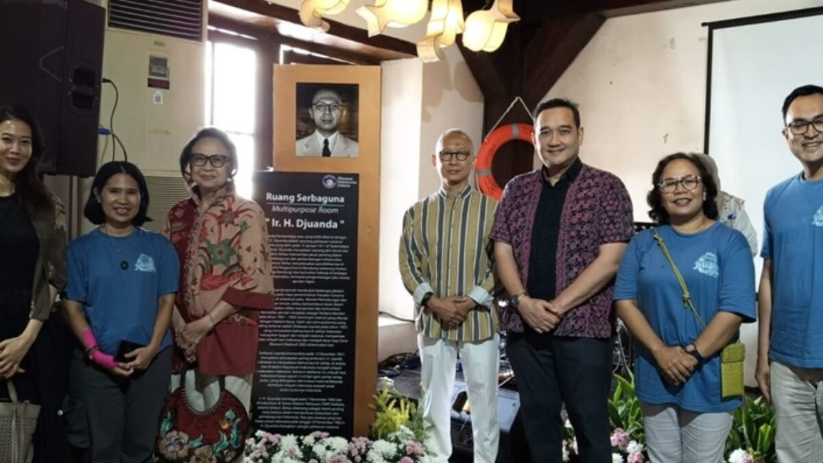 Peresmian Ruang Serba Guna Ir. H. Djuanda di Museum Bahari Jakarta