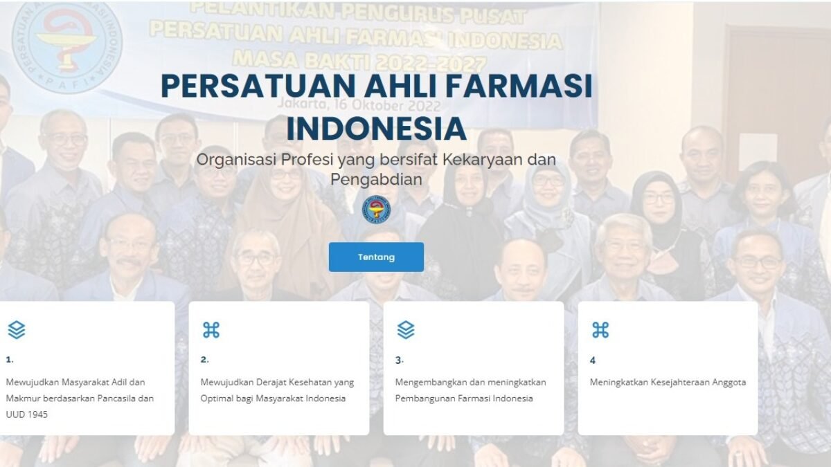 PAFI: Pilar Penting dalam Meningkatkan Kesehatan dan Kesejahteraan Masyarakat Indonesia
