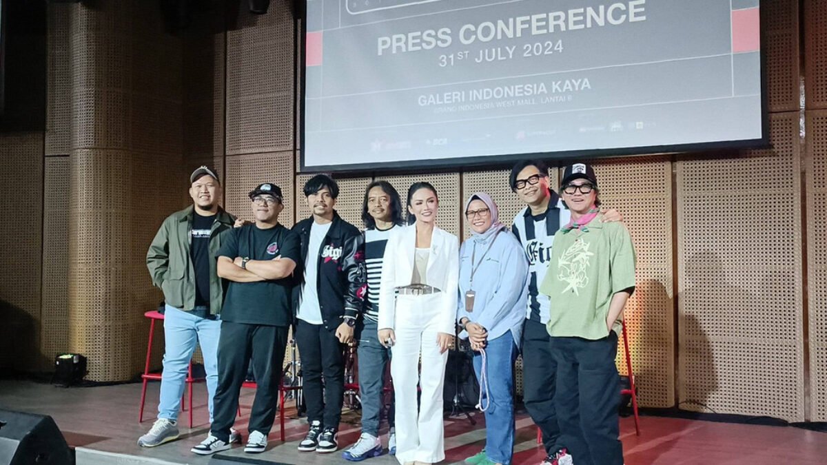 Gigi Rayakan 30 Tahun Berkarya dengan Konser “Giginfinity” di Istora Senayan 24 Agustus 2024 Gigi Rayakan 30 Tahun Berkarya dengan Konser “Giginfinity” di Istora Senayan 24 Agustus 2024