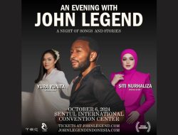 Yura Yunita dan Dato’ Sri Siti Nurhaliza Tampil Spesial di Konser John Legend, Harga Tiket dan Cara Beli