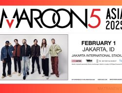 Maroon 5 Kembali ke Jakarta 2025! Tiket Mulai Dijual, Jangan Sampai Kehabisan!