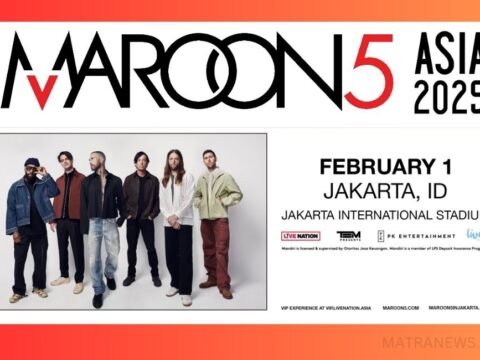 Maroon 5 Kembali ke Jakarta 2025! Tiket Mulai Dijual, Jangan Sampai Kehabisan!