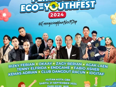 Konser Gratis Rizky Febian dan Idgitaf di Pertamina Eco Youth Fest 2024, Banyak Aktivitas Seru Menanti!