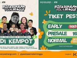 Kembali Merayakan Didi Kempot di Pesta Semalam Minggu Vol.5: Tribute dengan Penampilan Guyon Waton, Denny Caknan & Tiket Presale