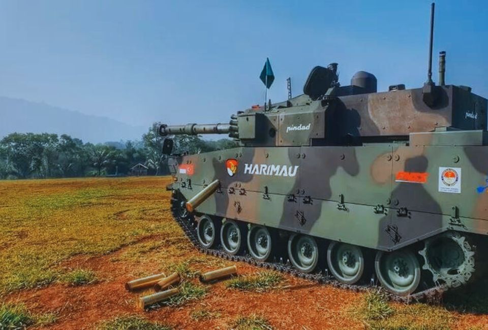 Tank Harimau TNI AD Menggebrak Kalimantan: Turret 105 mm Tampil Perdana