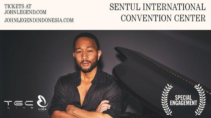 John Legend Menghibur Penggemar di Sentul pada 6 Oktober 2024: Harga Tiket dan Cara Pembelian Tiket Terbaru