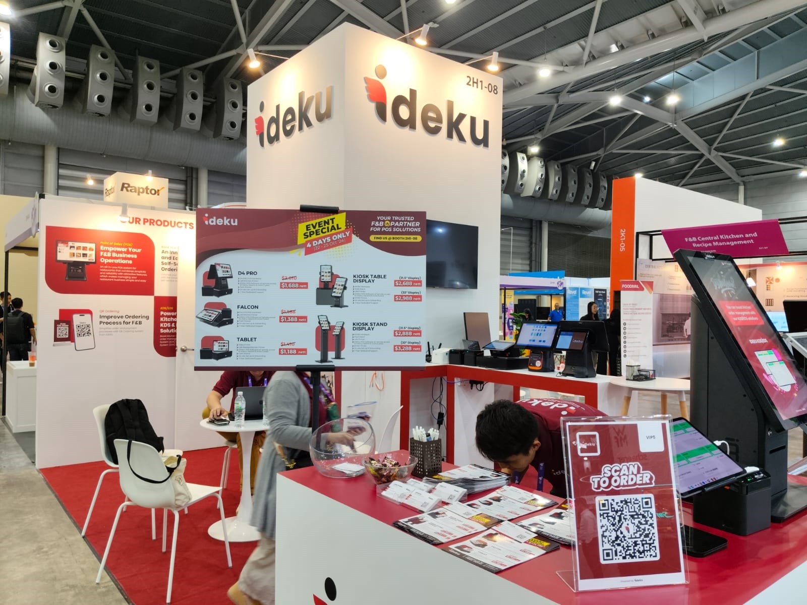 Ideku Technology Solution di Pameran FHA Horeca 2024