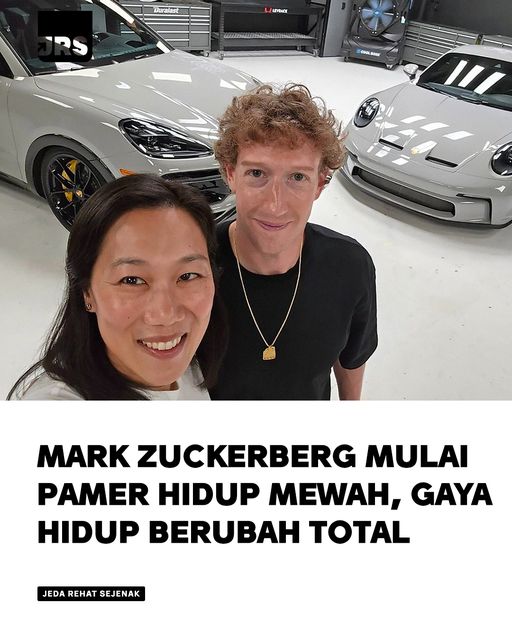 Transformasi Gaya Hidup Mark Zuckerberg: Dari Kesederhanaan ke Glamour