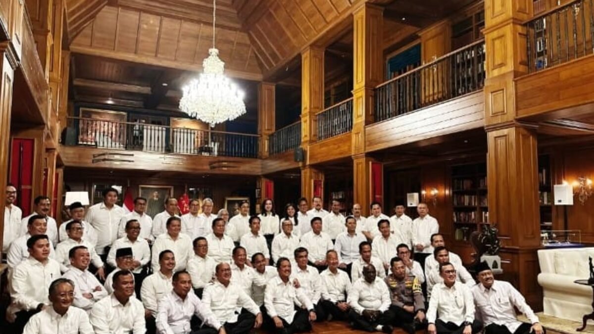 Daftar Lengkap Kementerian dalam Kabinet Prabowo-Gibran