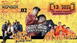 Pengen Lihat Aksi Panggung NDX Axa & Guyon Waton? Segera Dapatkan Tiket Konser X.02 Sebelum Terlambat!