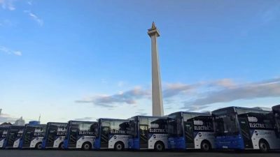 Bus Listrik di Udara Segar untuk Jakarta