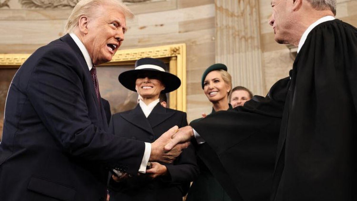 Donald Trump Resmi Dilantik sebagai Presiden ke-47 Amerika Serikat