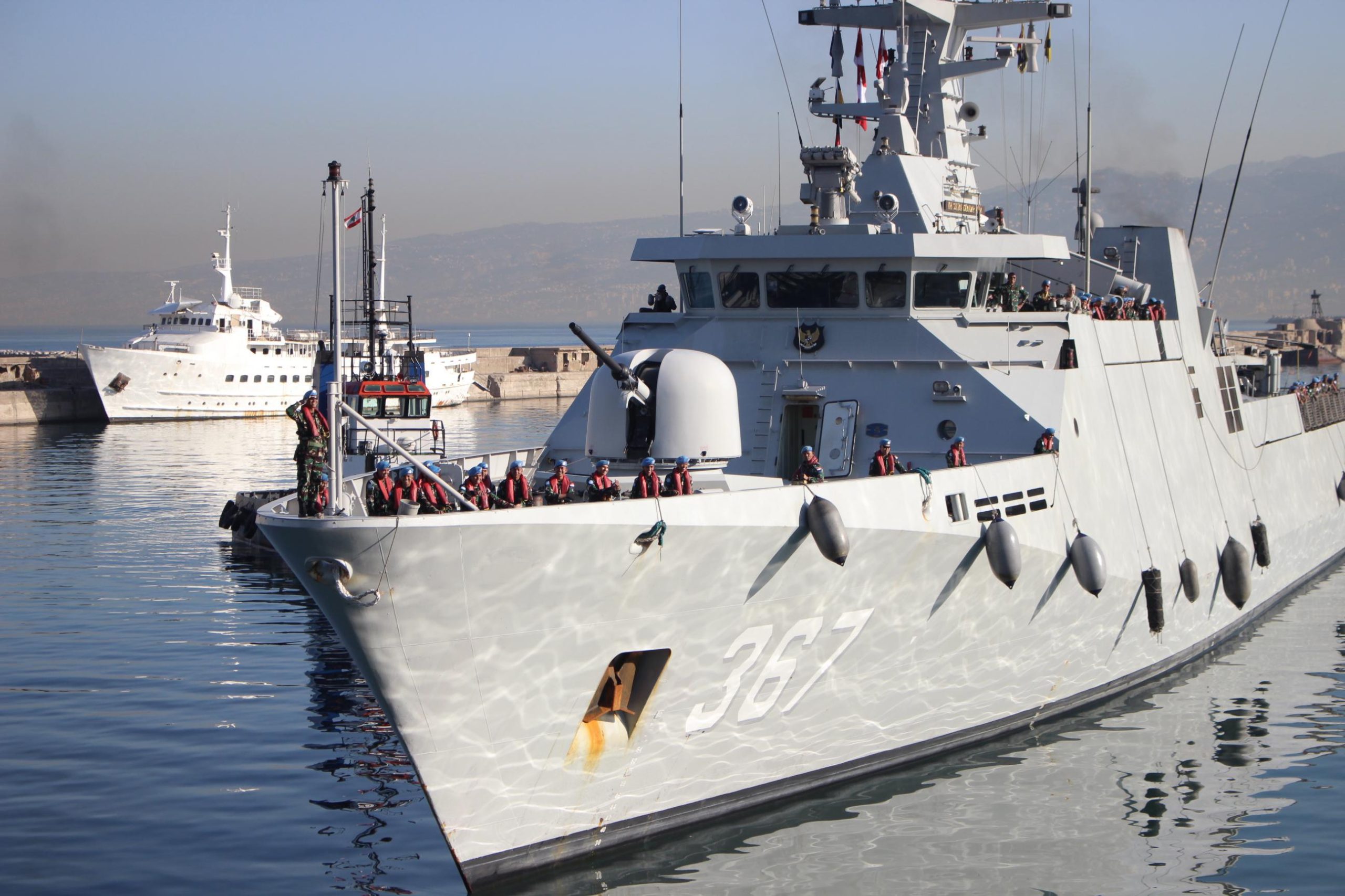 KRI Sultan Iskandar Muda-367 Lanjutkan Mandat PBB Sebagai Bagian dari Maritime Task Force (MTF)