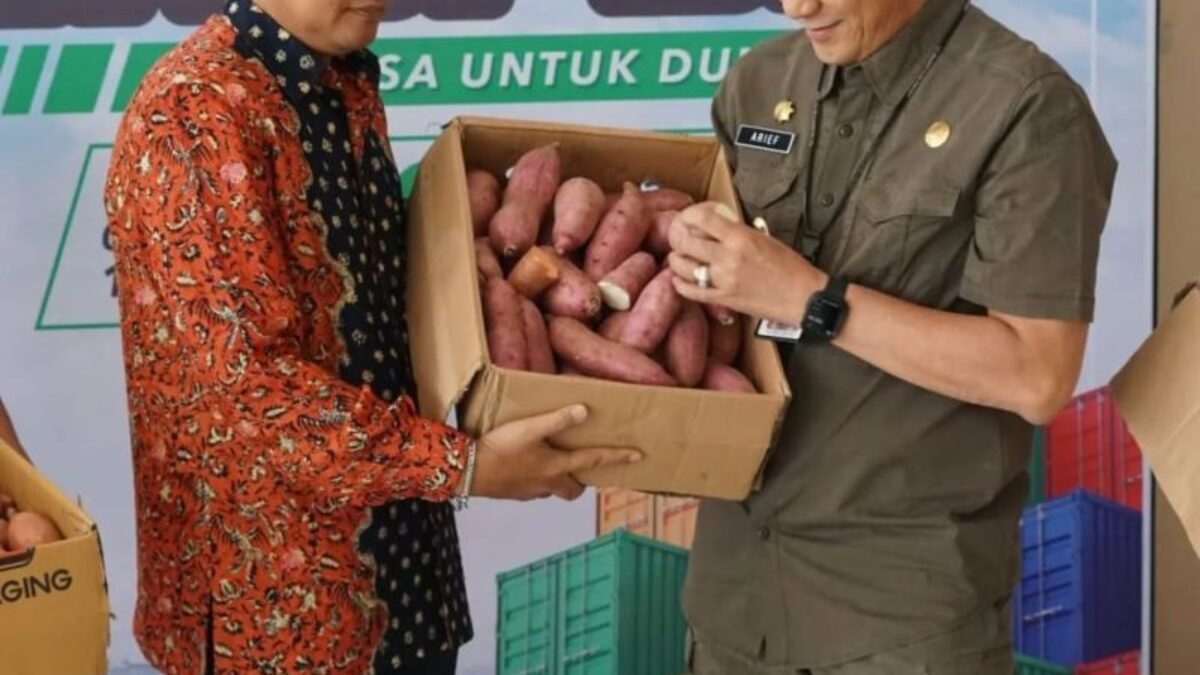 Kabupaten Bangkalan Resmi Ekspor Perdana Ubi-Ubian ke Pasar Internasional
